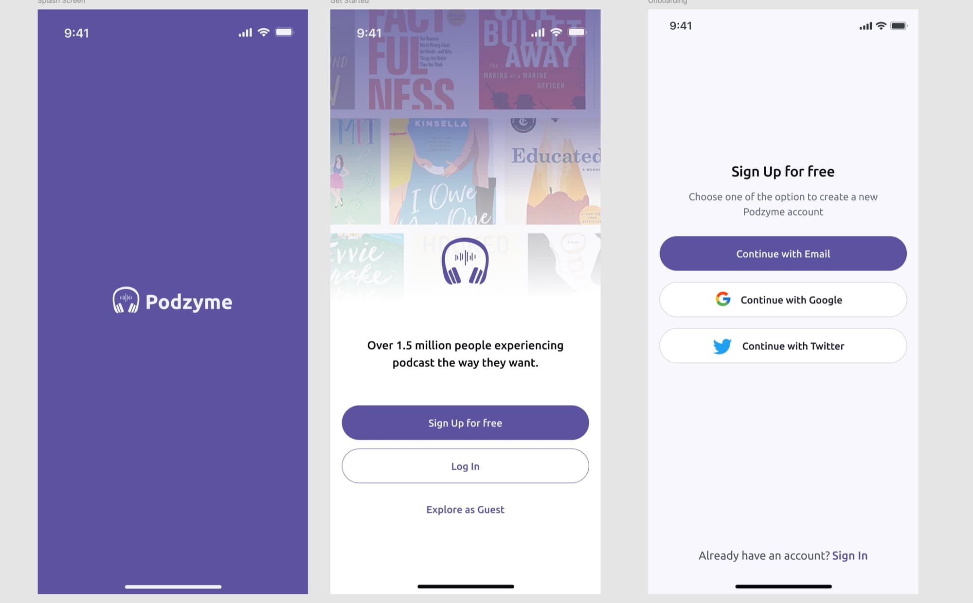 Podzyme — preview